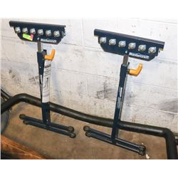 2 MASTERCRAFT 3 IN 1 WORK PIECE SUPPORT STANDS