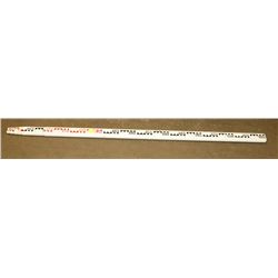 SURVEYOR MEASURING ADJUSTABLE STICK.