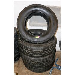 SET OF FOUR 265/65R18 MICHELIN LTX TRUCK TIRES,