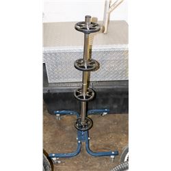 4 LEVEL MOVABLE TIRE STAND  - AUTOMOTIVE