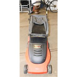LAWN HOG ELECTRIC MULCHING MOWER WITH BAG.