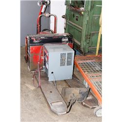 ELECTRIC PALLET JACK WITH CHARGER-NEEDS BATTERIES