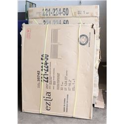 PALLET OF 11 NEW QUEEN SIZE METAL HEADBOARD AND