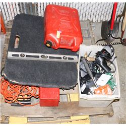 PALLET OF ASSORTED TOOLS & MORE