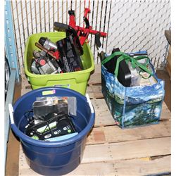 PALLET WITH ASSORTED AUTOMOTIVE, ELECTRONICS,