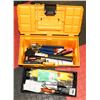 Image 1 : 16" MASTERCRAFT TOOLBOX C/W SCREWDRIVERS, TOOLS