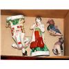 Image 1 : 2 UKRAINIAN PORCELAIN DOLLS MADE IN RUSSIA AND 2