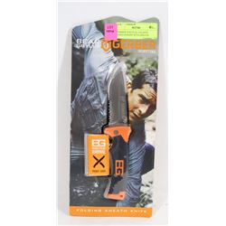 GERBER SURVIVAL FOLDING SHEATH KNIFE WITH SHEATH