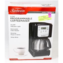 SUNBEAM 5 CUP PROGRAMMABLE COFFEEMAKER