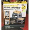 Image 1 : NEW TOOLMASTER, 2 FOLDABLE STEP STOOLS