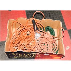 FLAT WITH TROUBLE LIGHT, 100 & 50 FT EXTENSION