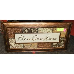 BLESS OUR HOME PICTURE