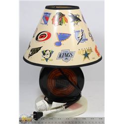 VINTAGE NHL LAMP