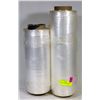Image 1 : 2 NEW ROLLS OF SHRINK WRAP