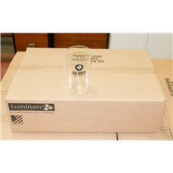 CASE OF 24 NEW BIG ROCK BEER GLASSES