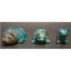 PUEBLO INDIAN BEAR FETISHES