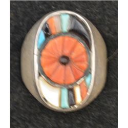 NAVAJO INDIAN RING (VICTOR MOSES BEGAY)