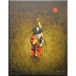 NAVAJO INDIAN PAINTING ( BAHE)