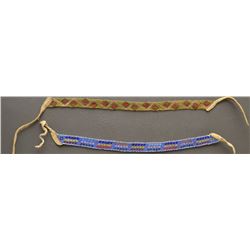 PLAINS INDIAN BEADED CHOKERS