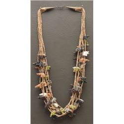 SANTO DOMINGO INDIAN FETISH NECKLACE