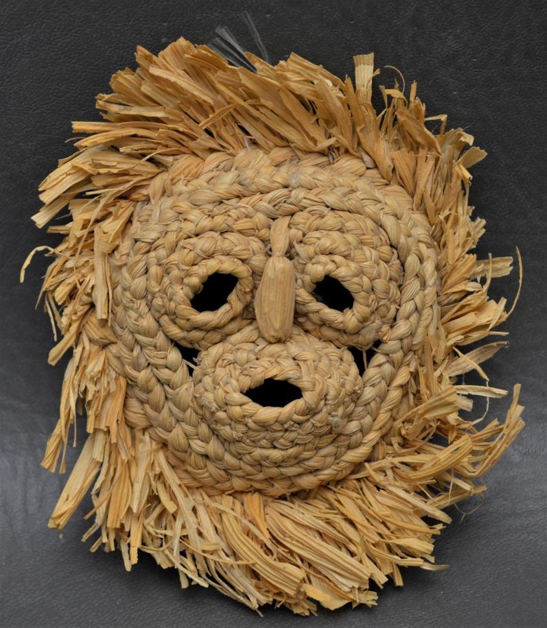 Corn Mask IROQUOIS INDIAN CORN HUSK MASK