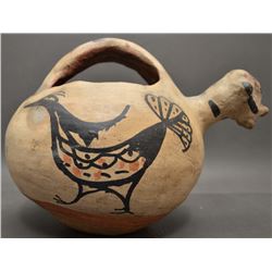 COCHITI INDIAN POTTERY EFFIGY PITCHER