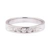 Image 2 : 0.40 ctw Diamond Ring - 14KT White Gold