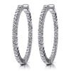 14K Yellow Gold 1.36CTW Diamond Earrings, (SI3 /G-H)