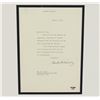 Image 2 : Herbert Hoover Signed Letter Display PSA Certified