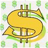 Image 2 : Dollar Sign State 3 by Steve Kaufman (1960-2010)