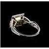 Image 3 : 1.27 ctw Diamond Ring - 14KT White Gold