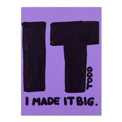 I Made It Big by Goldman Original