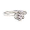 Image 1 : 0.30 ctw Diamond Ring - 14KT White Gold