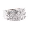 Image 1 : 2.42 ctw Diamond Ring - 14KT White Gold