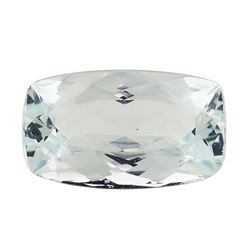 2.85 ct.Natural Rectangle Cushion Cut Aquamarine