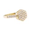 Image 1 : 0.90 ctw Diamond Ring - 14KT Yellow Gold