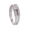Image 4 : 0.5 ctw Diamond Ring - 14KT White Gold