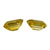 Image 2 : 13.53 ctw.Natural Emerald Cut Citrine Quartz Parcel of Two