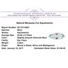 Image 2 : 8.28 ct.Natural Marquise Cut Aquamarine