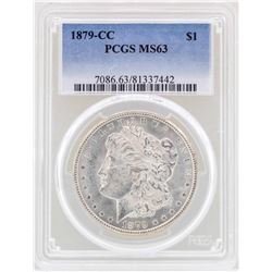 1879-CC $1 Morgan Silver Dollar Coin PCGS MS63