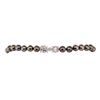 Image 3 : 0.75 ctw Diamond and Tahitian Pearl Necklace - 14KT White Gold