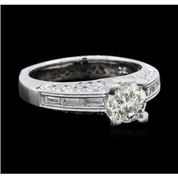 1.69 ctw Diamond Ring - 18KT White Gold