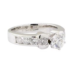 1.56 ctw Diamond Ring - 14KT White Gold