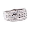Image 1 : 1.60 ctw Diamond Ring - 14KT White Gold