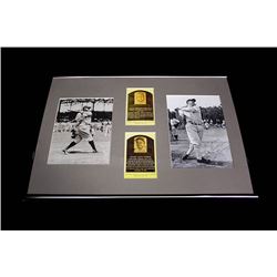 Babe Ruth & Lou Gehrig autographed photographs