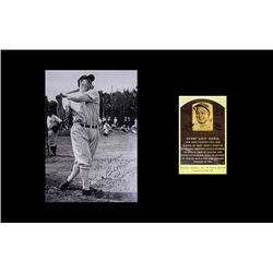 Lou Gehrig autographed photograph