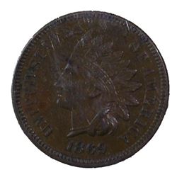 1869 Indian Head 1C EF