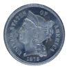 Image 1 : 1878 Nickel 3C NGC MS66