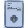 Image 2 : 1885 Nickel 3C NGC Proof 65