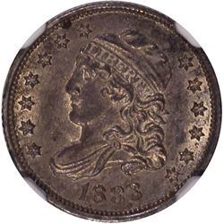 1833 Bust H10C NGC MS62